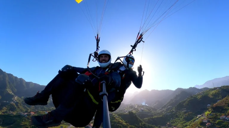 Timeless life journey Paragliding in Madeira
