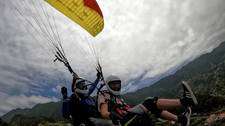 Transcend reality Paragliding in Madeira