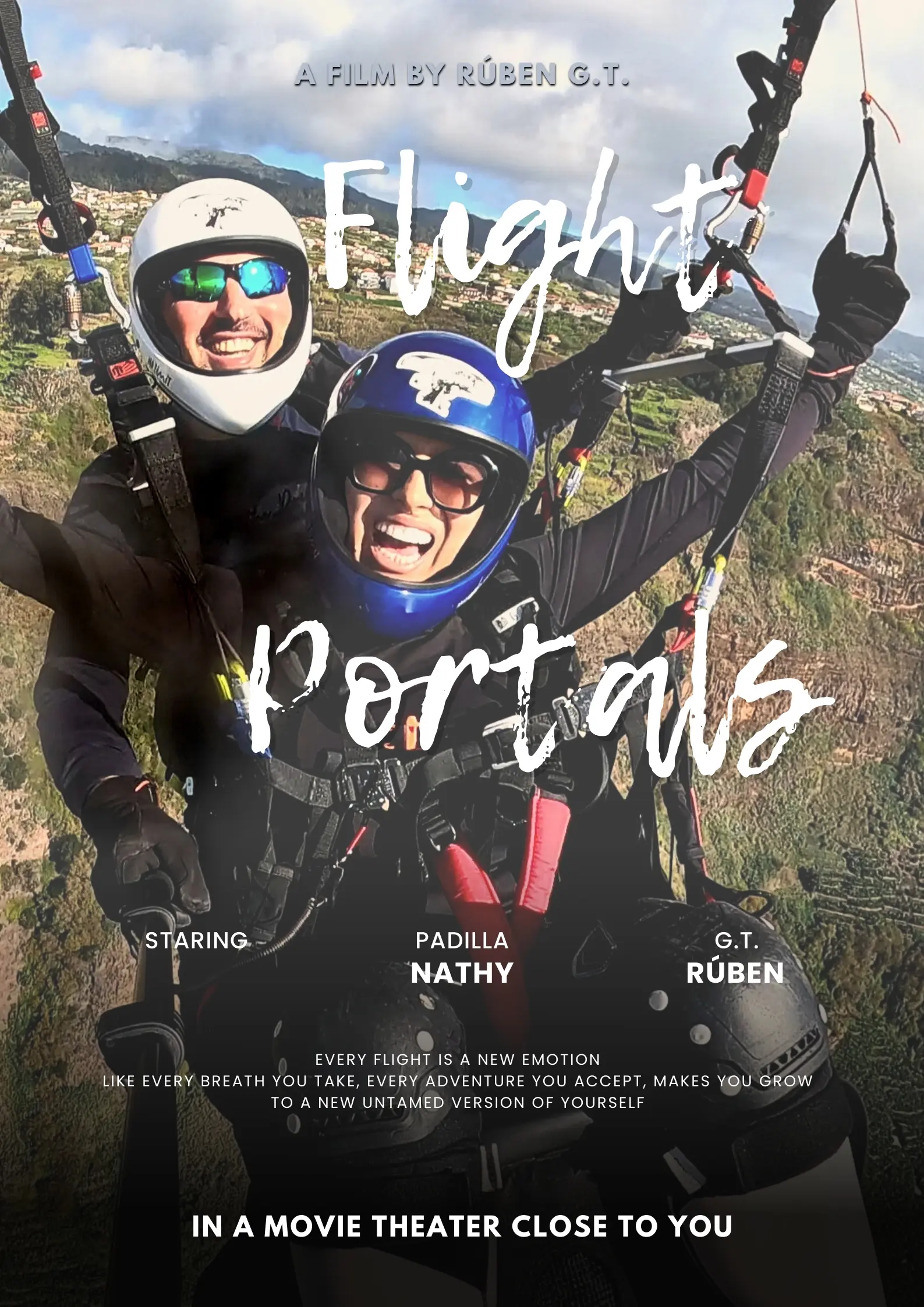 Flight portals nathy flight poster