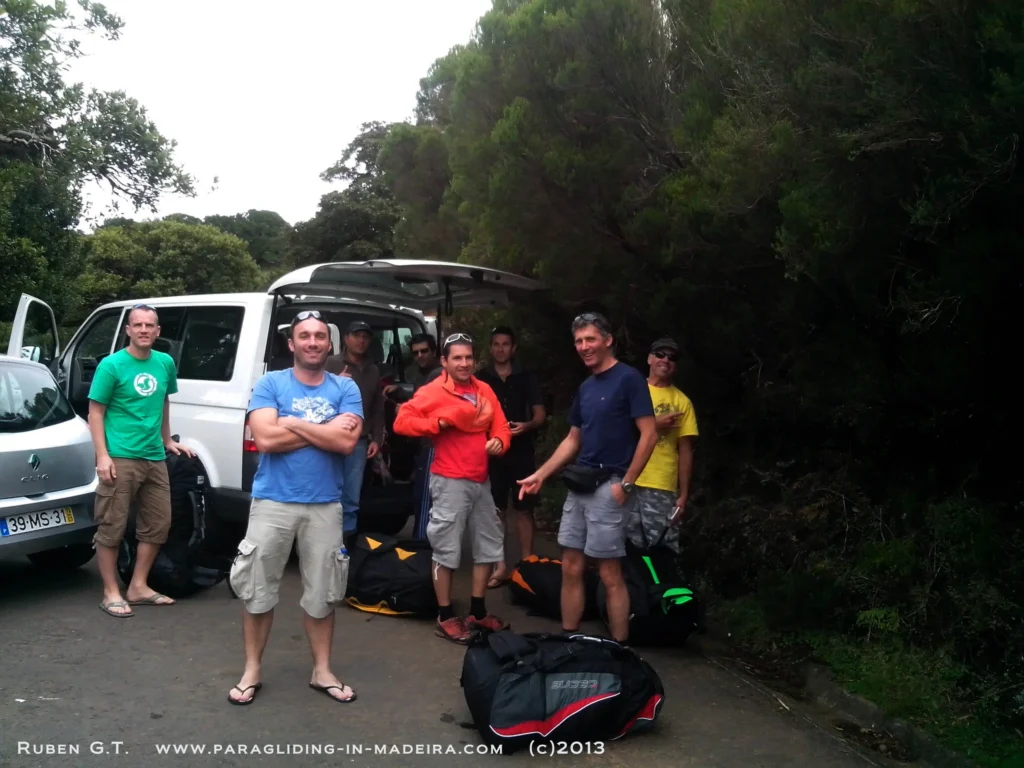 Flybus paragliding madeira 2013