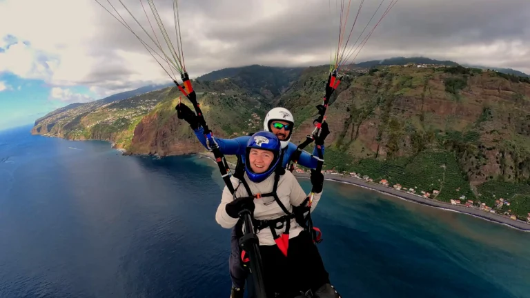 In flight madeira