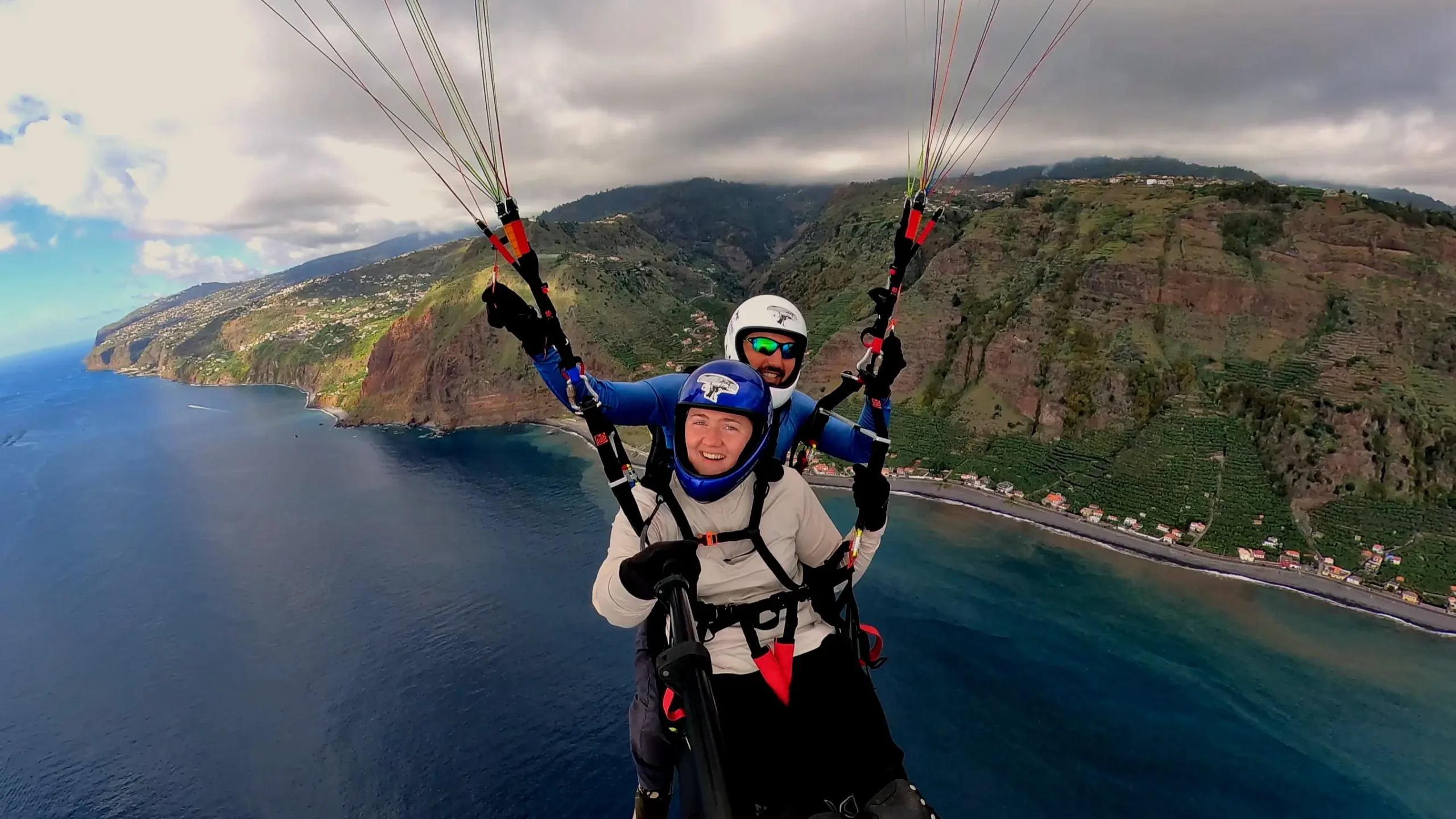 In flight madeira