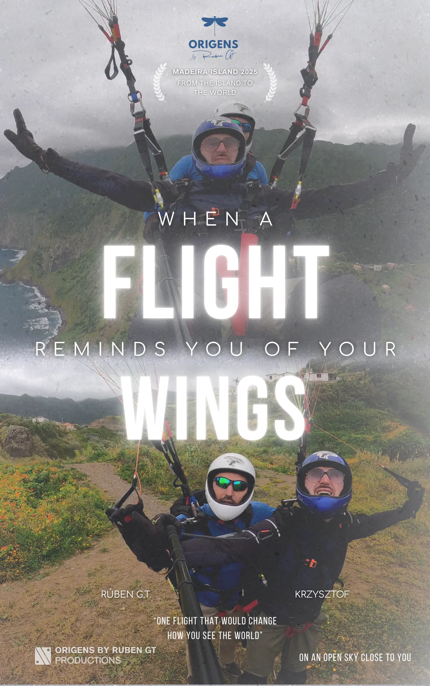 A flight that reminds you of your wings